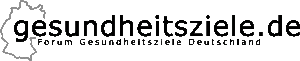 Logo Gesundheitsziele.de